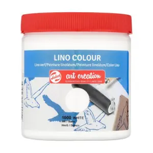 Barato Tinta al agua Linograbado Color Blanco 1000, 250 ml. ArtCreation