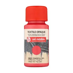 Envío Exprés Tinta Textil Opaca Rojo Poder 3023, 50 ml. ArtCreation