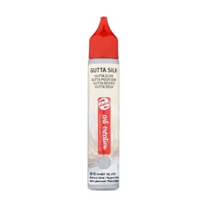 Nuevo Modelo Delineador Gutta Seda Plata Brillante 8015, 28 ml. ArtCreation *