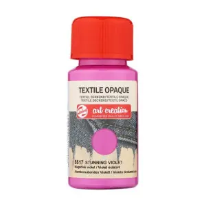 Tinta Textil Opaca Violeta Deslumbrante 5517, 50 ml. ArtCreation Tendencia