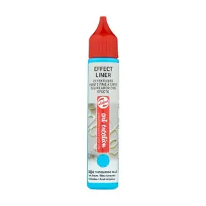 Delineador Efecto Azul Turquesa 5024, 28 ml. ArtCreation ** Oferta