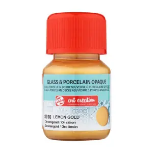 Barato Tinta Opaca Vidrio y Porcelana Oro Limón 8010, 30 ml. ArtCreation