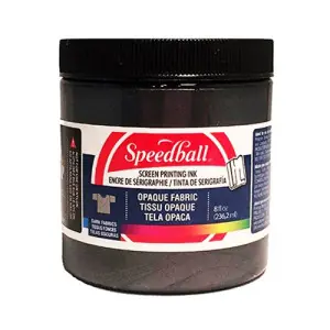 Tinta serigrafia al agua Negro Perla 236 ml. Speedball ** Imprescindible (Must-Have)