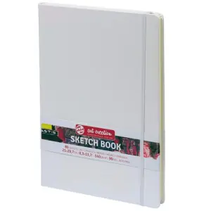 Solo Por Tiempo Limitado Bloc de Esbozo blanco, A4, banda elastica, 80 h, 140 gr.