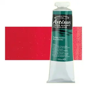 Óleo al agua Winsor & Newton Artisan color tono rojo cadmio oscuro (200 ml) Directo De Fábrica