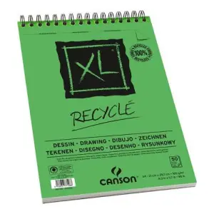 Novedad Bloc de dibujo Canson XL Reciclado, 25h., 160 gr., A5