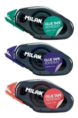 CINTA ADHESIVA DOBLE CARA ROLLER 8.4 MM x 5 M MILAN Precio Económico
