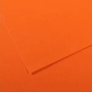Profesional Mi-teintes Canson Naranja, 160 gr., 50x65 cm. (453)