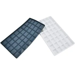 Caja paleta pintura con compartimentos y tapa silicona (16x28 cm). Garantía Incluida