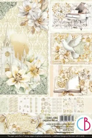 PAPEL SCRAP CIAO BELLA A4 BLESSING DAY CREATIVE PAD Compra Hoy