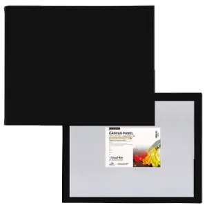 Precio Reducido Tablilla entelada negra con preparación universal (50x70 cm)