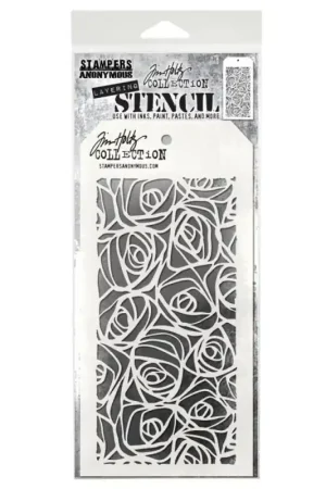 Tim Holtz Layered Stencil - Scribbles Artesanal