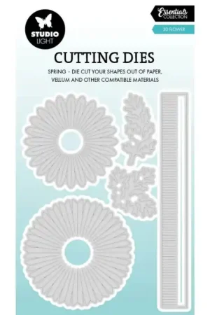 De Moda Kit de Troqueles 3D Flowers Essentials Studio Light