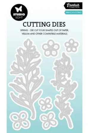 Última Oportunidad Kit de Troqueles Branch & Florals Studio Light • Essentials