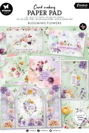 Studio Light • Essentials Card making pad Flowers Comprar En Línea