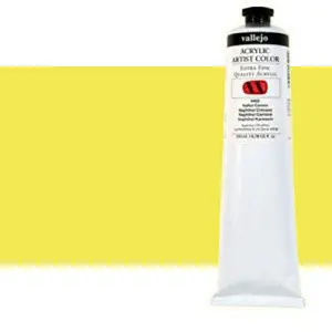 Acrílico Vallejo Artist n. 505 color amarillo de titanio (200 ml) Certificado