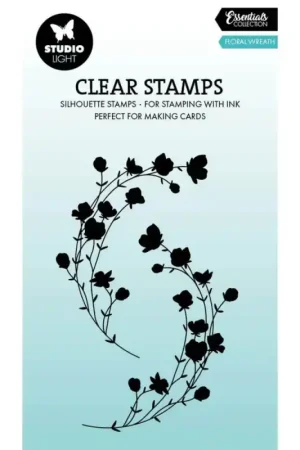 Sellos acrílicos Floral wreath Essentials - Studio Light Precio Reducido