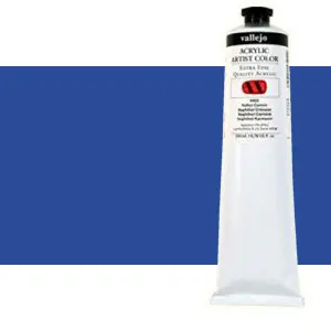 Promoción Exclusiva Acrílico Vallejo Artist n. 622 color azul fluorescente (200 ml)