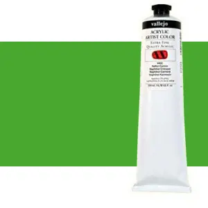 Acrílico Vallejo Artist n. 623 color verde fluorescente (200 ml) Precio Reducido