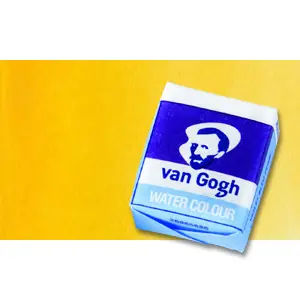 Premium Acuarela Van Gogh en pastilla color amarillo azo medio, 269