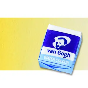 Acuarela Van Gogh en pastilla color amarillo limón permanente, 254 Oferta Especial