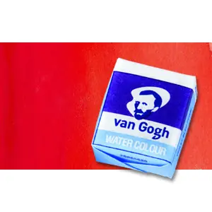 Stock Limitado Acuarela Van Gogh en pastilla color rojo permanente claro, 370