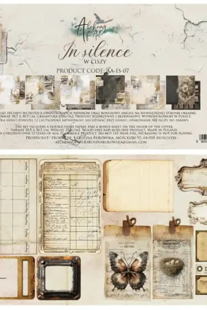 Alchemy of Art Kit de Papeles 30x30 - In Silence Envío Internacional