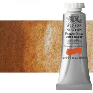 Acuarela Profesional Winsor & Newton color ocre marrón 059 (14 ml) S1 Nueva Colección