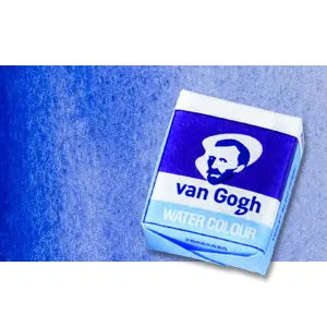 Solo Hoy Acuarela Van Gogh en pastilla color azul cobalto, 512