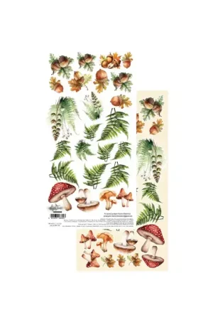 Compra Ahora Papel de recortables doble cara Amigos del Bosque - Alchemy of Art