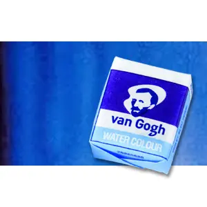Acuarela Van Gogh en pastilla color azul ftalocianina, 570 Bestseller