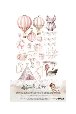 Alchemy of Art Kit de recortables 30.5 x 15 cm. - The Baby Girl Novedad