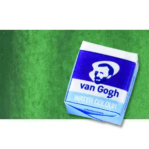 Pago Seguro Acuarela Van Gogh en pastilla color verde permanente, 662