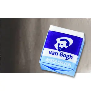 Premium Acuarela Van Gogh en pastilla color negro marfil, 701