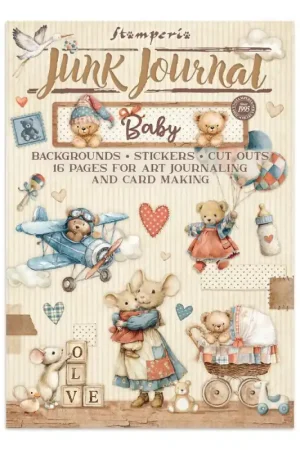 Stamperia Junk journal - Baby Edición Limitada