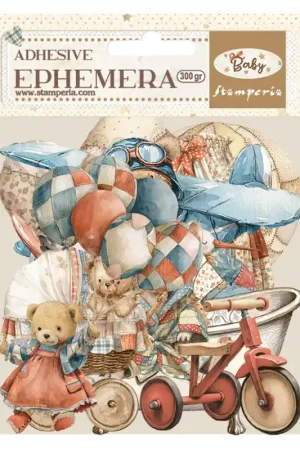 Stamperia ephemeras adhesivos Baby Garantía De Devolución De Dinero