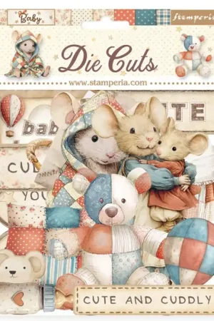 Stamperia Baby Die Cuts Envío Inmediato