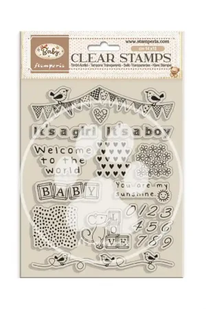 Favorito De Clientes Sellos acrílicos de Stamperia - Baby