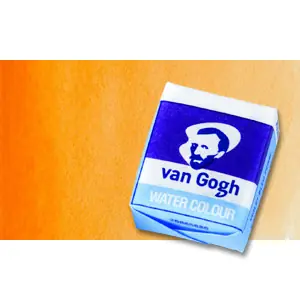 Gran Oferta Acuarela Van Gogh en pastilla color Naranja Permanente, 266
