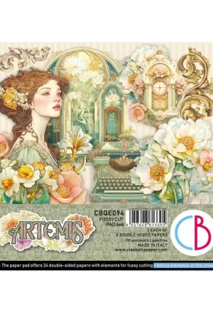 Ciao Bella 15 x 15 cm. Artemis Fussy Cut Más Vendido