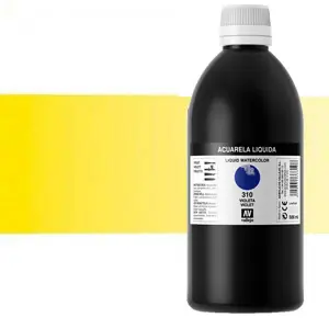 A Buen Precio Acuarela Liquida Vallejo n. 160 Amarillo Primario, 500 ml.