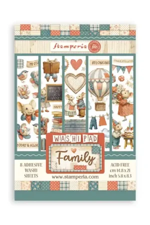 Novedad Stamperia - Washi Tape Pad Family