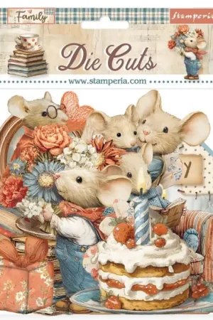 Stamperia Family Die Cuts Stock Limitado