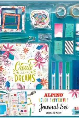 JOURNAL SET ALPINO COLOR EXPERIENCE 191 PIEZAS Precio Bajo