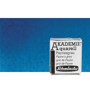 Acuarela Schmincke Akademie, Azul de Prusia 445, 1/2 Godet. * Profesional