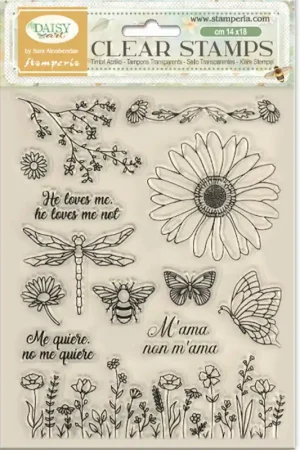 Sellos acrílicos de Stamperia - Daisy Art Garantía Incluida