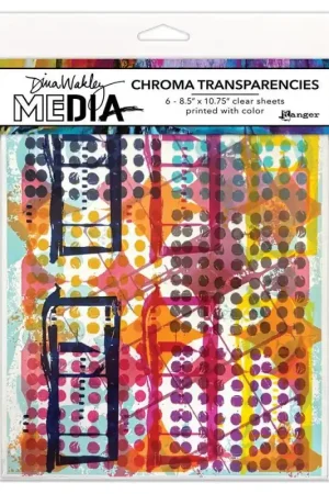 Dina Wakley MEdia Chroma Transparencies Grunge Specimens Compra Ahora