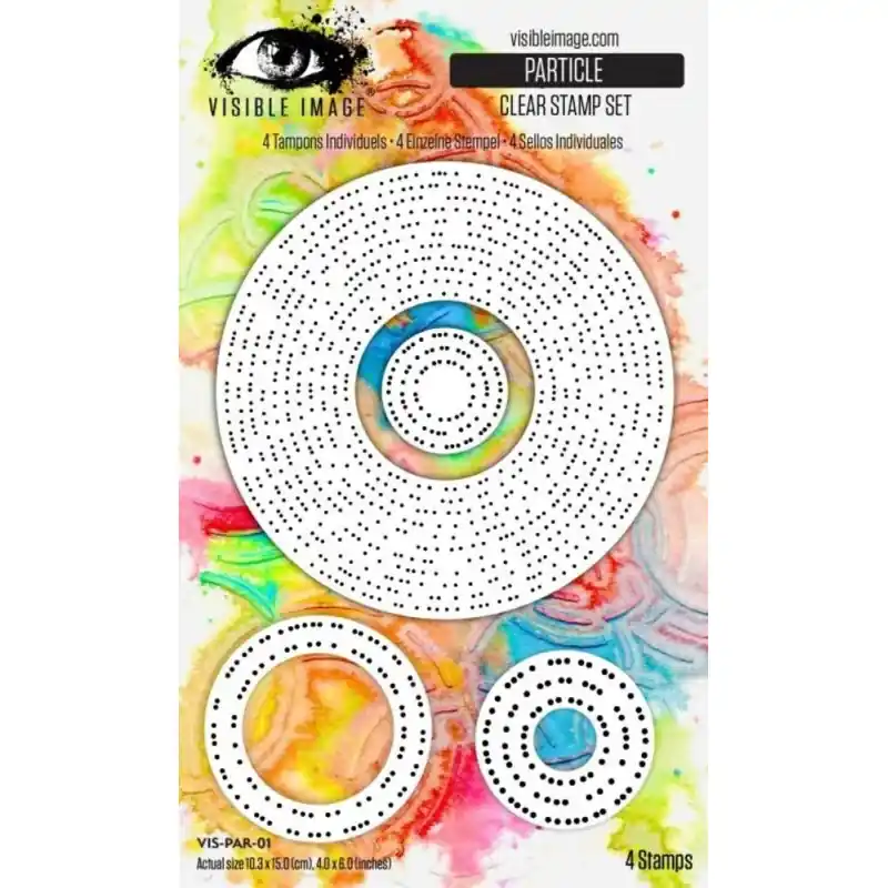 Sellos acrílicos Particle A6 - Visible Image Económico