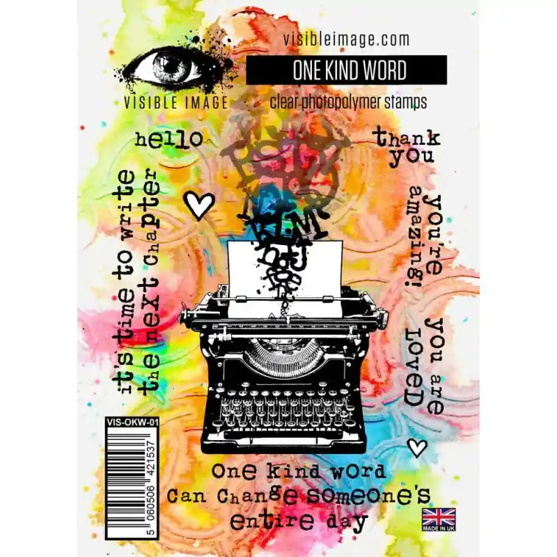 Oferta Limitada Sellos acrílicos One Kind Word A6 - Visible Image