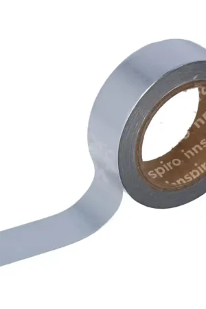 Directo De Fábrica Cinta Washi Tape Foil plata.